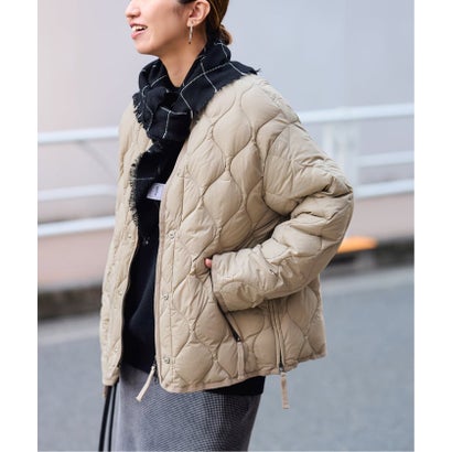 フレームワーク FRAMeWORK ≪新色 / 追加予約≫TAION/タイオン MILITARY M65LINER WZIP ダウンジャケット （ベージュ）｜詳細画像