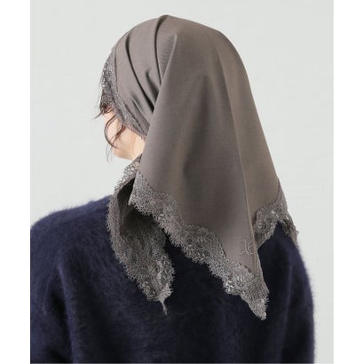 フレームワーク FRAMeWORK SKIN LACE SCARF （ブラウン C）｜詳細画像