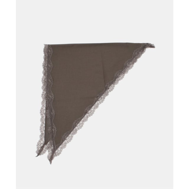 SKIN LACE SCARF （ブラウン C）