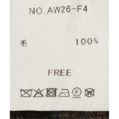 フレームワーク FRAMeWORK ARCHI/アーキ SLIP ON HOOD SCARF （ブラウン）｜詳細画像