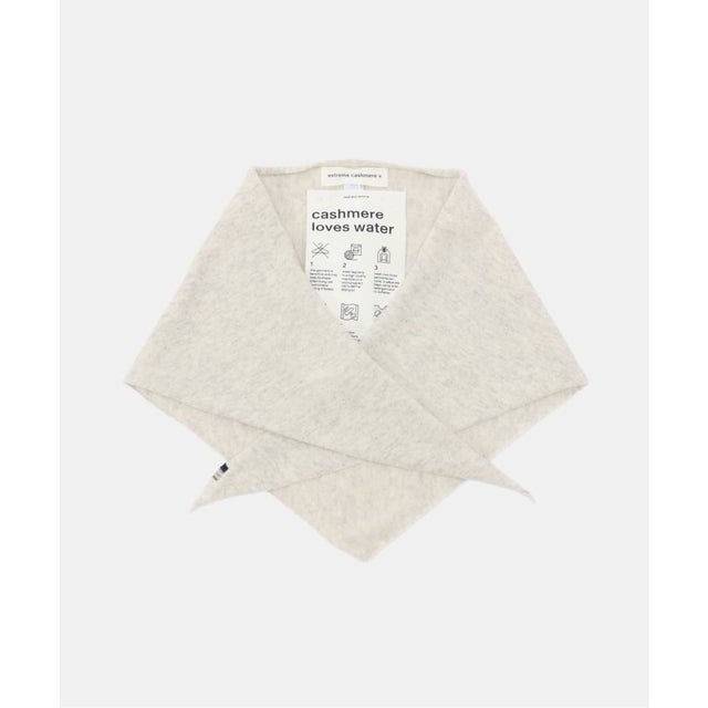 extreme cashmere/エクストリームカシミヤ  bandana （ホワイト）