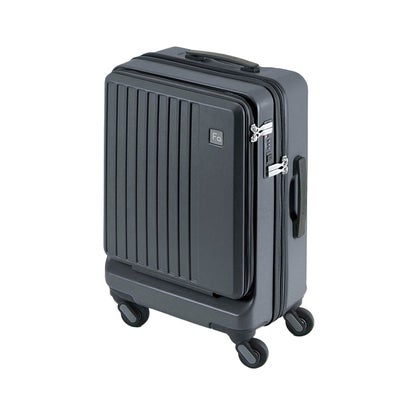 フリクエンター FREQUENTER フリクエンター スーツケース 機内持ち込み Sサイズ SS 32L フロントオープン FREQUENTER 1-254 キャリーケース キャリーバッグ （ブラック別注）｜詳細画像