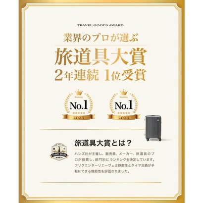 フリクエンター FREQUENTER フリクエンター リエーヴェ スーツケース 98L 受託無料 Lサイズ LL 軽量 静音 大型 大容量 FREQUENTER LIEVE 1-253 キャリーケー （グリーン別注）｜詳細画像
