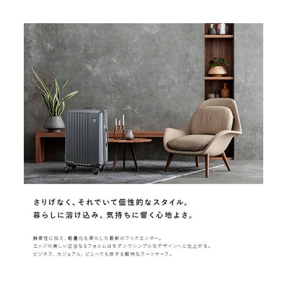 フリクエンター FREQUENTER フリクエンター リエーヴェ スーツケース Mサイズ 52L 軽量 中型 静音キャスター キャリーケース キャリーバッグ FREQUENTER 1-252 （ブロンズ別注）｜詳細画像