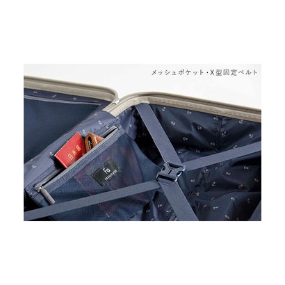 フリクエンター FREQUENTER フリクエンター リエーヴェ スーツケース Mサイズ 52L 軽量 中型 静音キャスター キャリーケース キャリーバッグ FREQUENTER 1-252 （ブラック別注）｜詳細画像