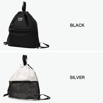 ナップサック ブランド おしゃれ バッグ メンズ レディース 大きめ ナップザック リュック 巾着バッグ 軽量 軽い スポーツ 持ち手 ハンドル 通学 デイサック POMELO FPST-BP19 （BLACK）｜詳細画像