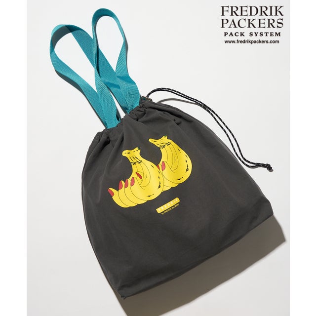 FREDRIK ≪別注コラボレーション≫MASAMI YANAGIDA キャンバストート L （グレー）