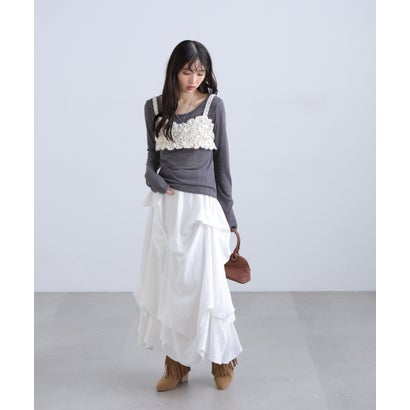 フリーズ マート FREE'S MART ホイップロングスカート （オフ）｜詳細画像