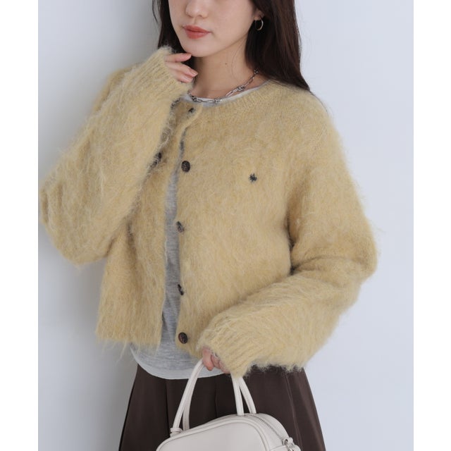 POLO BCS シャギーカーディガン （イエロー）