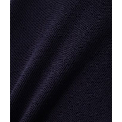 2WAYオフショルフリルネックニットドッキングワンピース （ブラック）｜詳細画像
