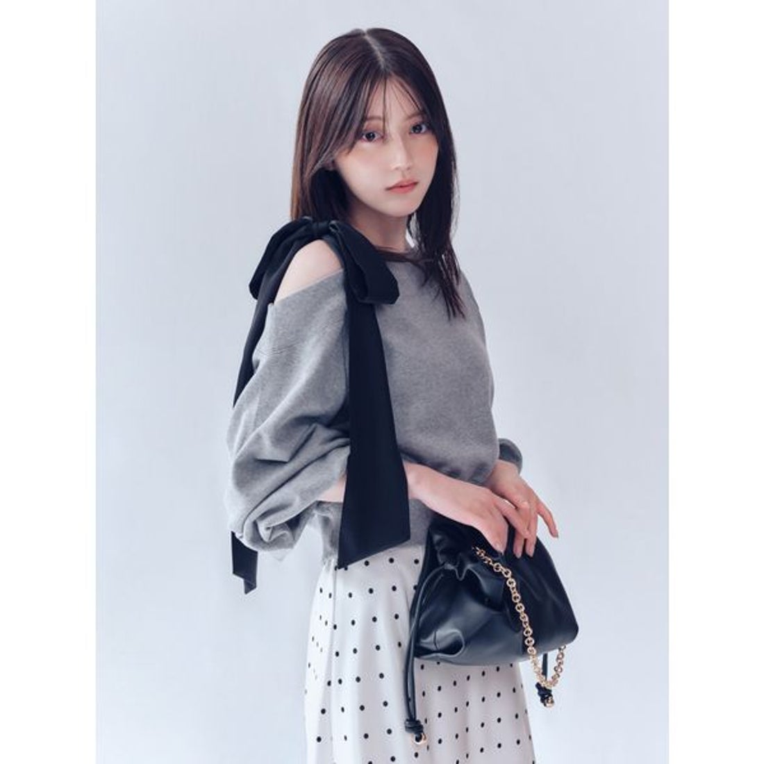 フレイ アイディー FRAY I.D ノットドローストリングバッグ （BLK 