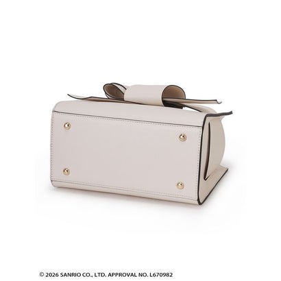 【ハローキティ】【ルエル】リボンミドルバッグ （BRW）｜詳細画像
