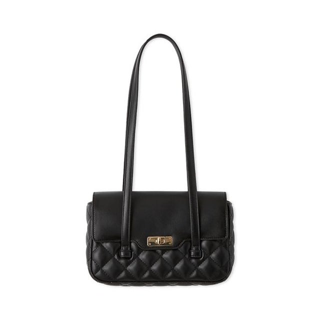 キルティングショルダーバッグ （BLK）