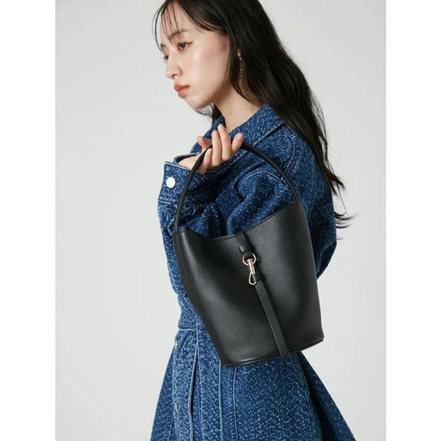 【LORISTELLA】ALYSONバケツバッグ （BLK）
