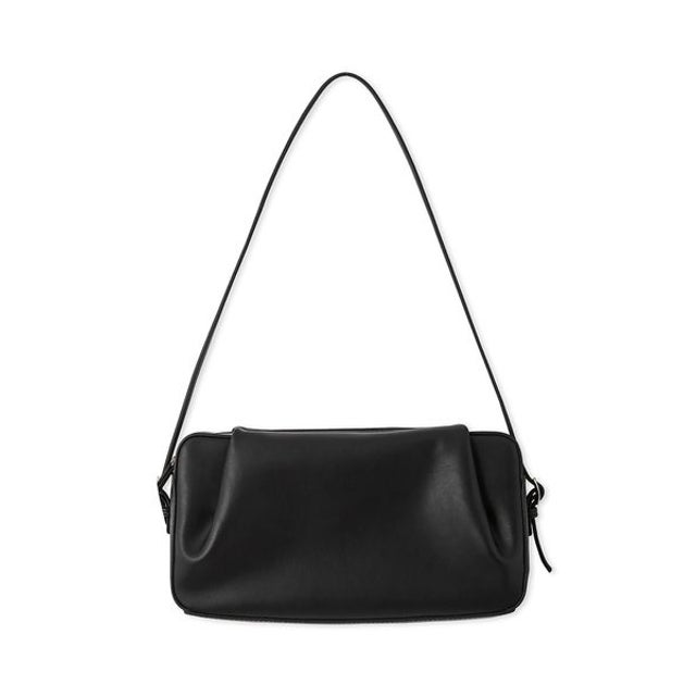 タックデザインスクエアバッグ （BLK）