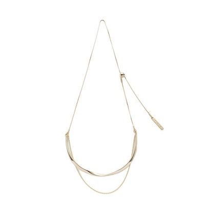 2wayツイストチョーカーネックレス （GLD）｜詳細画像
