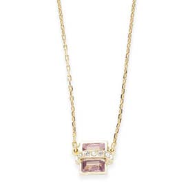 ストーンチェーンネックレス （GLD）