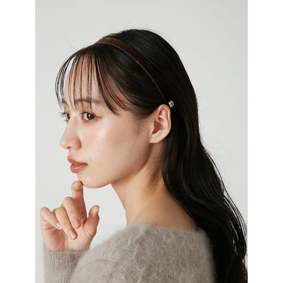 フレイ アイディー FRAY I.D ベロアナローカチューシャ （BLK）｜詳細画像