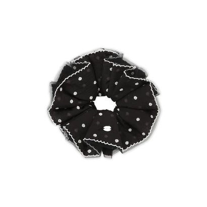 フレイ アイディー FRAY I.D スカラップトリムドットシュシュ （BLK）｜詳細画像