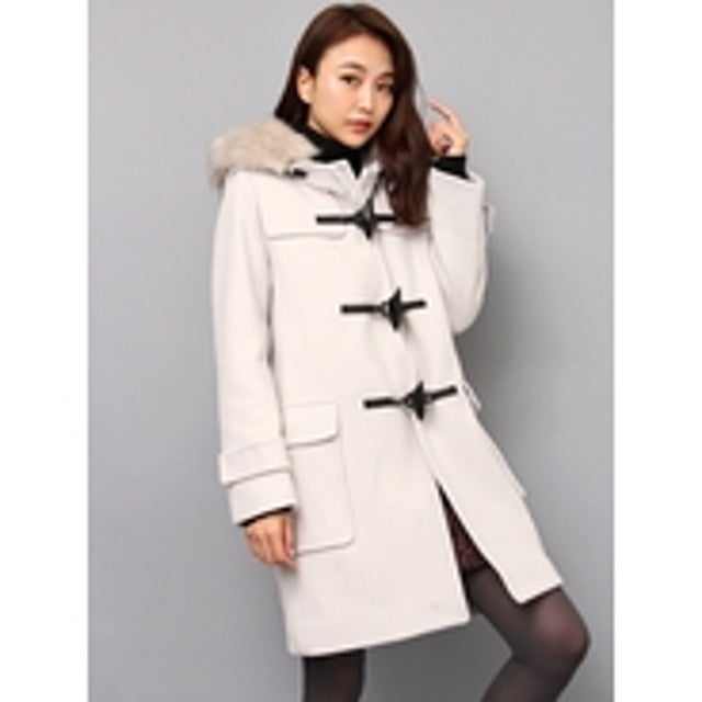 FRAY I.D アイボリー ダッフルコート FRAY I.D ダッフルコート アイボリー -ファッション通販 FASHION WALKER