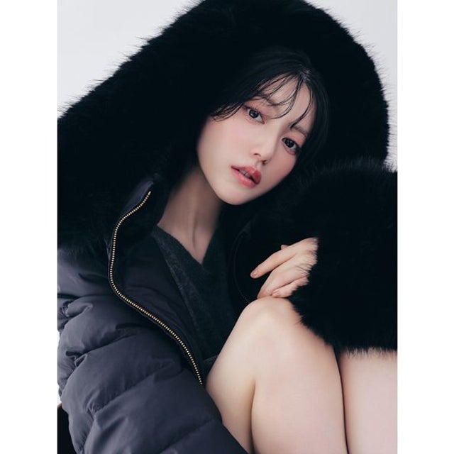 【撥水】2wayファーフードロングダウンコート （BLK）