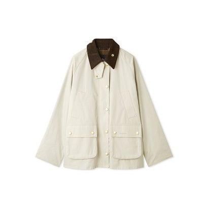 【撥水】【Barbour】ミドルレングスジャケット （GRY）｜詳細画像