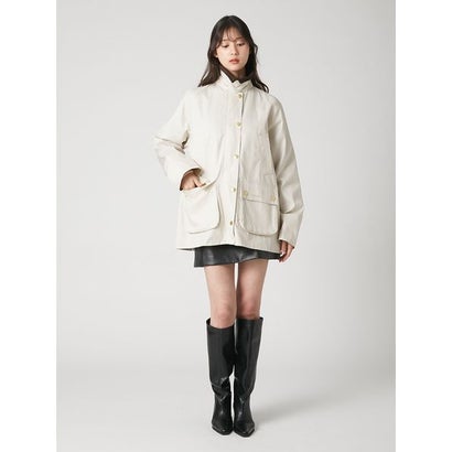 【撥水】【Barbour】ミドルレングスジャケット （IVR）｜詳細画像