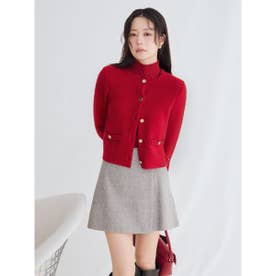 ラップデザインミニスカショーパン （GRY）