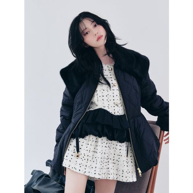 ツイードタックショートパンツ （DOT）