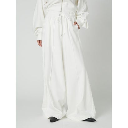 フレイ アイディー FRAY I.D 【ウォッシャブル】レースデザインスウェットワイドパンツ （GRY）｜詳細画像