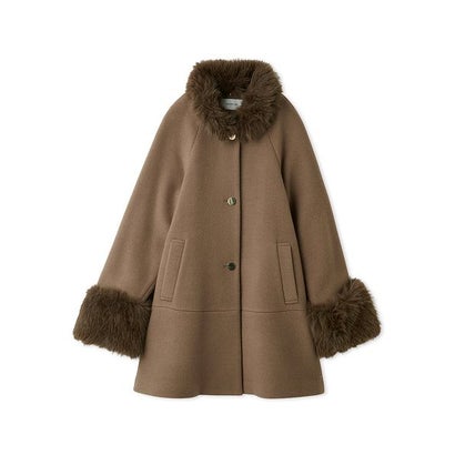 フレイ アイディー FRAY I.D 2wayファートリムノーカラーコート （MIX）｜詳細画像