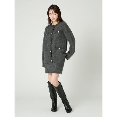 スーパーキッドモヘヤニットミニスカート （LBLU）｜詳細画像