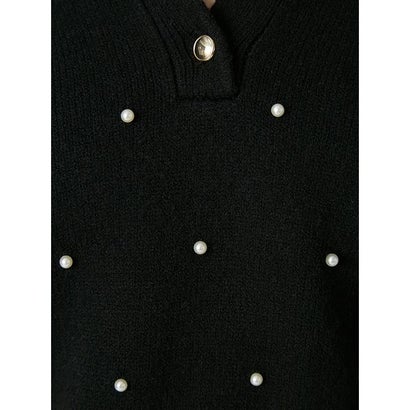 パールスキッパーニット （BLK）｜詳細画像