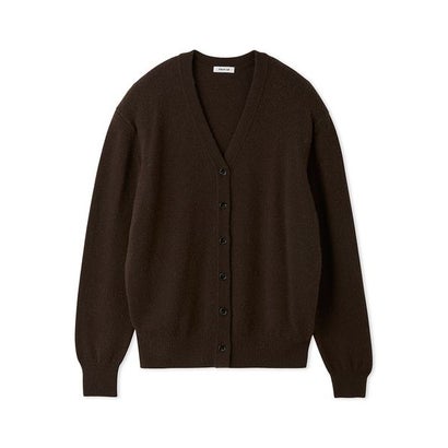 カシミア100％2wayカシュクールカーディガン （BRW）｜詳細画像