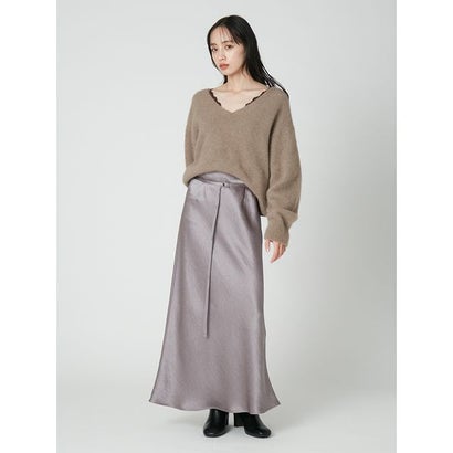 ラクーン100％前後2wayニットプルオーバー （MOC）｜詳細画像