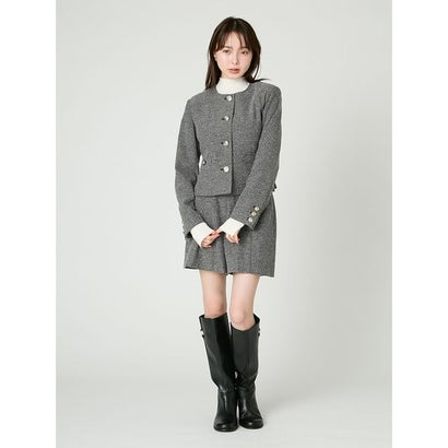 フレイ アイディー FRAY I.D 【ウォッシャブル】シルクブレンドハイネックリブニット （BLK）｜詳細画像