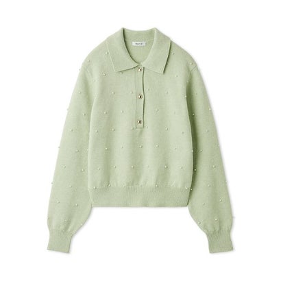 フレイ アイディー FRAY I.D パールスキッパーニット （MNT）｜詳細画像