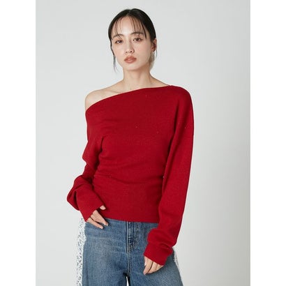フレイ アイディー FRAY I.D 2wayオフショルニットトップス （BLK）｜詳細画像