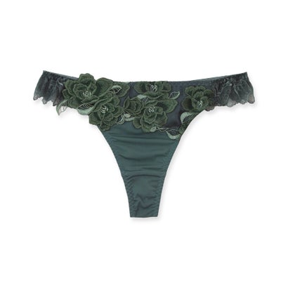 フランデランジェリー fran de lingerie 身体の変化に気付いた女性のためのご自愛ランジェリー「GRACE soin（グレースソワン）」待望の餅田コシヒカリ・コラボ【返品不可商品】 （グリーン）｜詳細画像