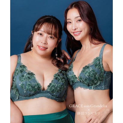 身体の変化に気付いた女性のためのご自愛ランジェリー「GRACE soin（グレースソワン）」待望の餅田コシヒカリ・コラボ （ブラック）｜詳細画像