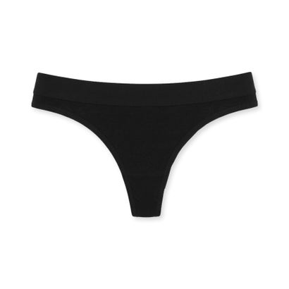 フランデランジェリー fran de lingerie シンプルTバックショーツ 「とろリラショーツ タンガ」 Tバック タンガ【返品不可商品】 （ブラック）｜詳細画像