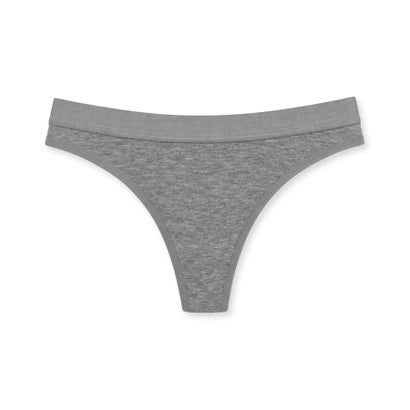 フランデランジェリー fran de lingerie シンプルTバックショーツ 「とろリラショーツ タンガ」 Tバック タンガ【返品不可商品】 （グレー）｜詳細画像