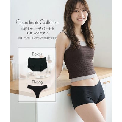 フランデランジェリー fran de lingerie シンプルTバックショーツ 「とろリラショーツ タンガ」 Tバック タンガ【返品不可商品】 （グレー）｜詳細画像