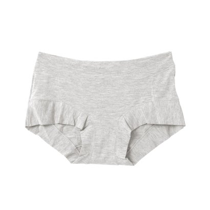 フランデランジェリー fran de lingerie 【ストレスフリー】自然素材のヒップハングで、心地いい毎日を。 「とろリラショーツ ショーツ」 ショーツ【返品不可商品】 （グレー）｜詳細画像