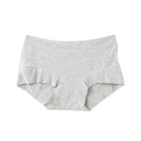 【ストレスフリー】自然素材のヒップハングで、心地いい毎日を。 「とろリラショーツ ショーツ」 ショーツ【返品不可商品】 （グレー）