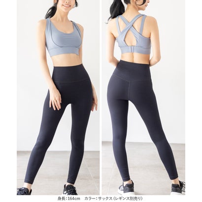 フランデランジェリー fran de lingerie スポーツ時の揺れからしっかりバストを守る 「フィットネスブラ」 フィットネスブラ （パープル）｜詳細画像