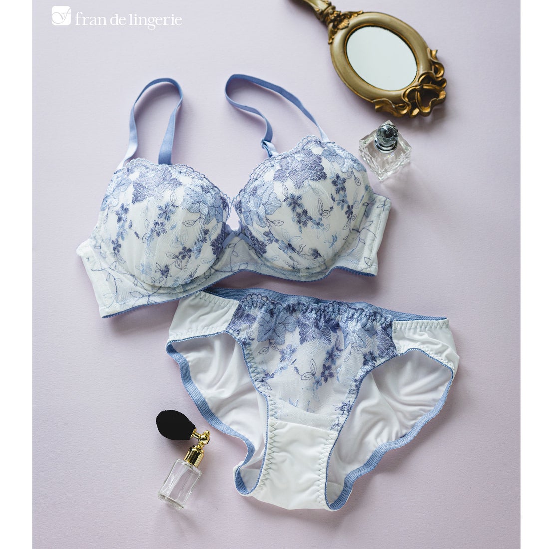 フランデランジェリー fran de lingerie 刺繍レースのベーシック 