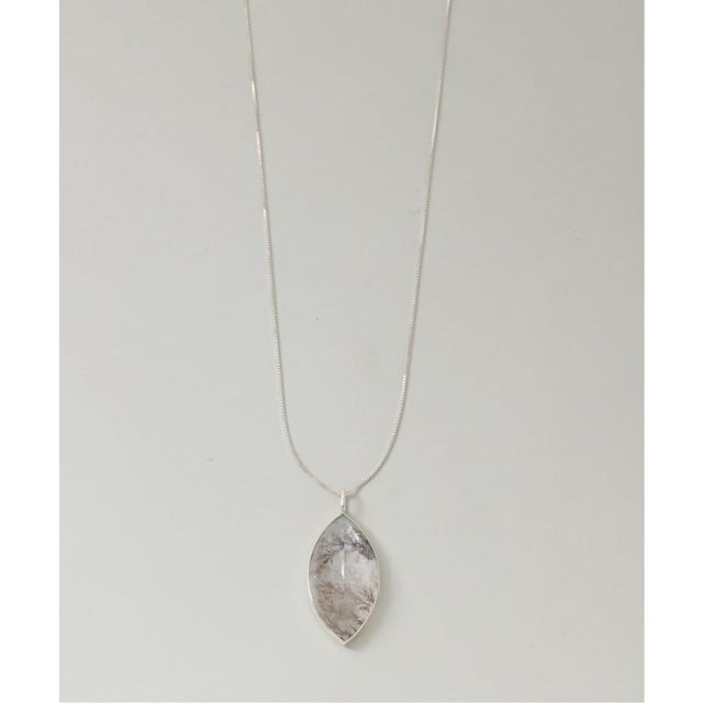 【SAMH by LILAS】デンドリティッククォーツ43.25ct ネックレス SV（シルバー）
