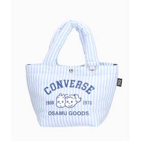 CV OG STRIPE PUFFING LUNCH TOTE （サックスブルー）