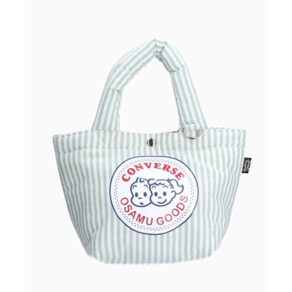 CV OG STRIPE PUFFING LUNCH TOTE （グリーン）｜詳細画像